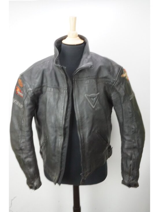 Dainese Other - Dainese Leather Motorcycle Jacket Ducati Patch Armored Sz 56